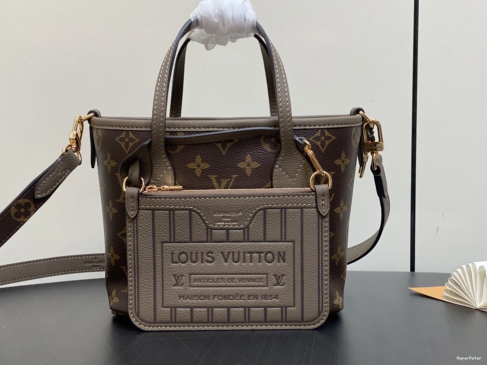 VUITTON Out Inside Bandoulière LOUIS BB Neverfull 0808